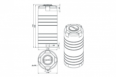 Емкость T 750л