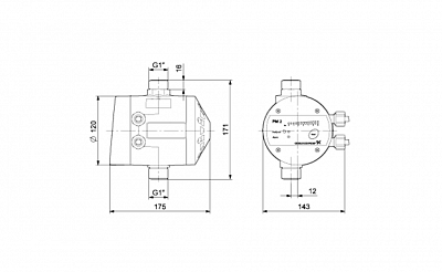 Блок автоматики PM 2 AD 1x230V 50/60Hz (96848740) Grundfos ВЫГОДА!!!