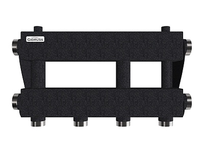 Модульный коллектор MK-150-2x32 (2хG 1 1/2 - 2хG 1 1/4 ) ст. 09Г2С