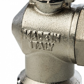 Кран шар. угл. для стиральных машин  1/2" х 3/4" (SVB-0023-001520) STOUT