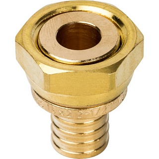 Переходник с накидной гайкой 16х1/2" (10/180) (SFA-0019-001612) STOUT