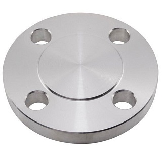 Фланец стальной глухой 50*10/16 ( 4 отв. диам 18мм)