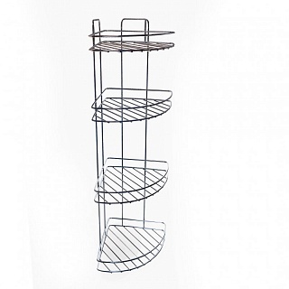 Полка угловая STAINLESS-4 ZOLLEN (арт.CR803944) нерж.ст.304