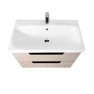 Комплект мебели 80 "Сицилия-80" подвесная 2 ящика капучино  VIANT (ум.MODUO-80)