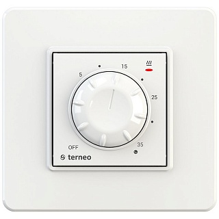 Терморегулятор Terneo ROL, в подрозетник, воздух 0-35°C, AC230V, 16A, DS Electronics