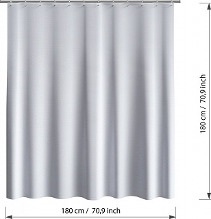 Штора д/ванной комнаты 180х180 LOFT(FOR-LT095)