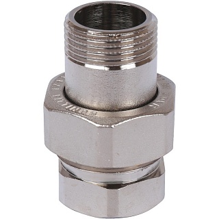 Американка  3/4" г/ш ник. ПРЯМАЯ уплотнение под гайкой по плоскости (50/10) SFT-0045-000034 STOUT