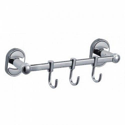 Вешалка 3 крючка хром  (HB205-3)