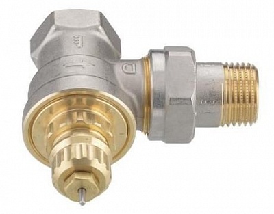 Клапан терморег. RTR-G углов. DN20, PN16, Тmax=120°С, Kvs5,01 для 1-труб. системы отопл. (013G7025)