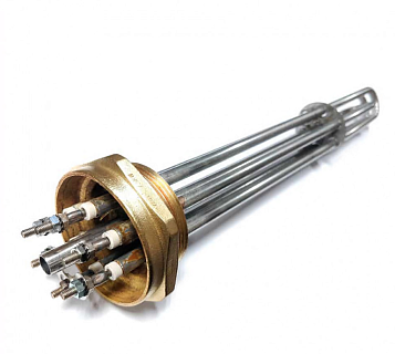 Тэн 6,0кВт, KFL 007, нерж, 2", 8,8 мм, 32см (68660Р)