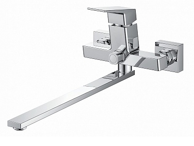 Смеситель д/ванны GRANO хром d35  длинный излив  35L35 ARGO 43492 ВЫГОДА!!