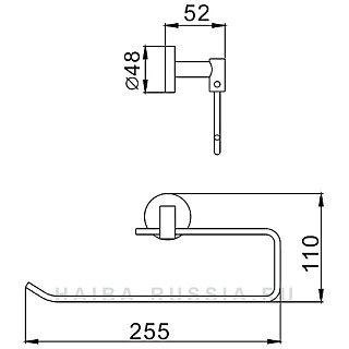 Держатель бумажных полотенец (HB1703-2)
