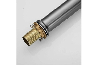 Смеситель д/раковины SHEVANIK высокий оружейная сталь S8311T