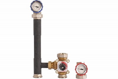 Насосная группа  с 3-х ходов. приводн. смес. без насоса (RDG-0003-002501) ROMMER