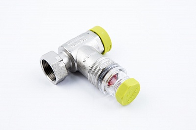 Фильтрогидромат с обратным клапаном для подключ.счётчика, 1/2", 25 бар, 400мкм, t-150*C ВЫГОДА