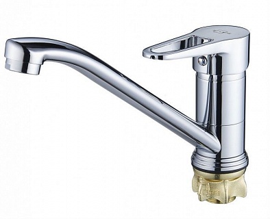 Смеситель д/кухни Solone (4F-A045) ф 35 с гайкой 