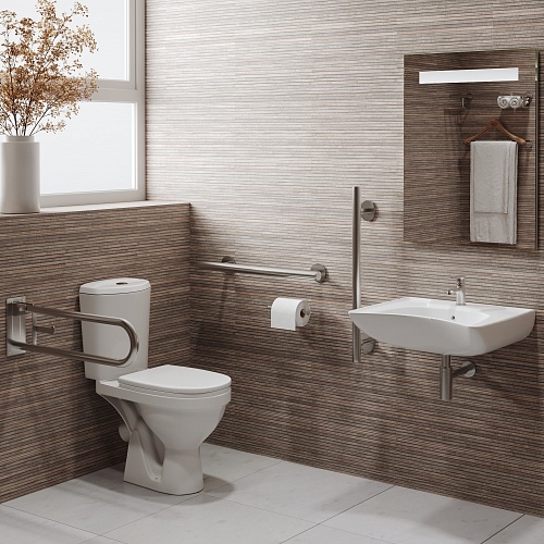 Унитаз-комп "Дон" белый высота чаши 45см  (КСФ) 