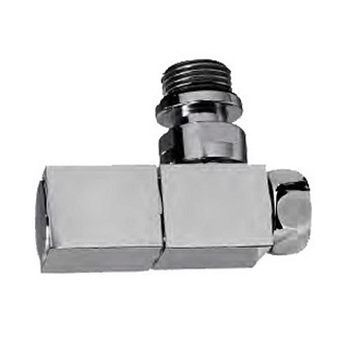 Вентиль угловой для П/С 1/2х3/4 ш-г квадрат горизонтальный Terminus 