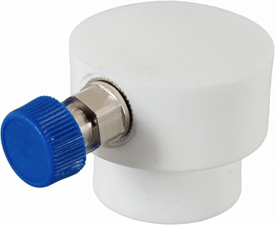 Заглушка для коллектора с воздухоотводчиком 40 белый (400) ТЕВО