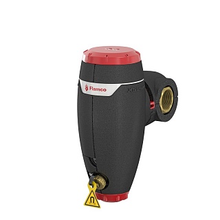 Сепаратор шлама Flamco XStream Clean 1?" вн.р. PN10, T=120°C (11033) Flamco