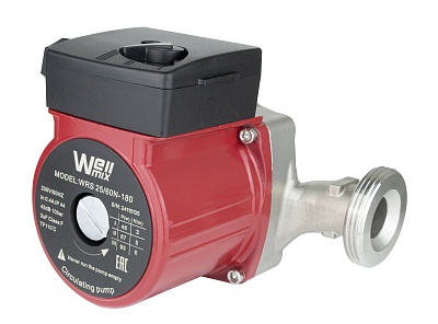  . WRS 25/60-180 N (.) DN25, PN10, Qmax=3,3 3/, Hmax=6, Tmax=110, 220, 100, 3-.,   (17109980) Wellmix