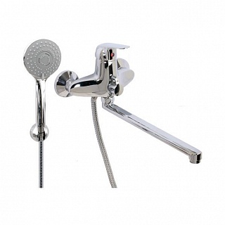 Смеситель д/ванны ECHO-S картридж d40  длинный излив 40L35 /К  ARGO 27405/ 43482  