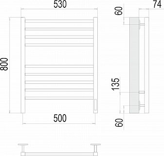  "" 500800 8      RAL 9005 TERMINUS