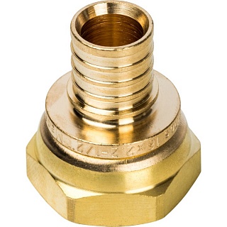 Переходник с накидной гайкой 16х1/2" (10/180) (SFA-0019-001612) STOUT