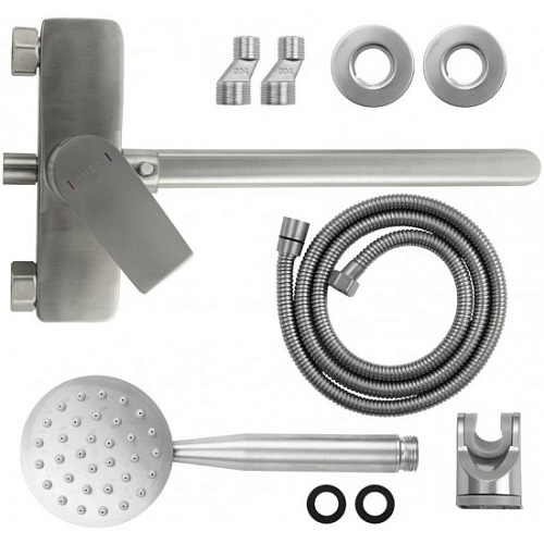 MAGNUS Смеситель д/ванны, нерж. ст 304. код: 9441