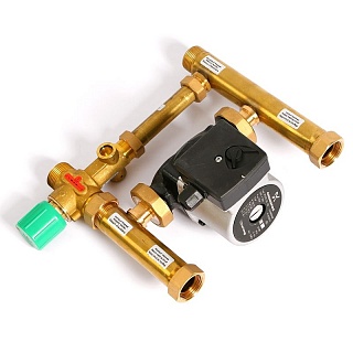 Насосно-смесительная группа 1" MultiMix с насосом Grundfos UPSO 25-65 130 (477G1500) Uni-Fitt