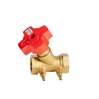 Клапан балансировочный ручной латунь Ду 20 RSV54 G3/4" Ру16 Тмакс=110 оС ВР Kvs=5,7 м3/ч REON (020RSV54) (136544)