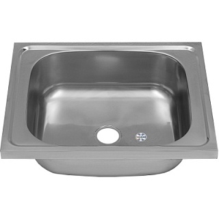 Мойка нерж накладная  MELANA 40*50  0.4/160 (20) 091t