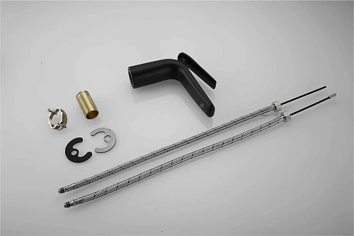 Смеситель д/раковины ROSE черный R3901H