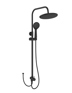 Душевая стойка (без смесителя) "RAIN" (RAI-1015BL) черная TOKITO АКЦИЯ снято с производства