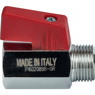 Кран шар. мини, муфта/резьба 3/8" SVB-0022-000010 STOUT