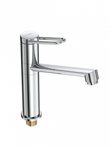 Смеситель д/кухни "Kanda" (KAN-1012) поворотный излив TOKITO