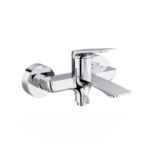 Смеситель д/ванны "MITSUISHI" (MIT-1014) короткий  излив TOKITO