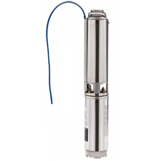 Насос скваж 4" SPU 4.02-10B, G1?", Qmax=3 м3/ч, Hmax=65м, 1х220В, 0.55кВт, каб.2м (2456601) 