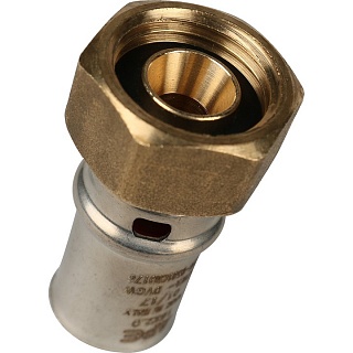 Переходник с нак. гайкой 1/2"х16 для металлопластиковых труб прессовой SFP-0016-001216 STOUT