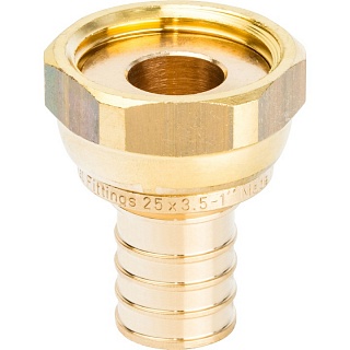 Переходник с накидной гайкой 25х1"     (10/100) (SFA-0019-002510) STOUT