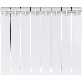 Радиатор бимет. ALPHA 8 сек.(SRB-2310-050008) Stout  ВЫГОДА