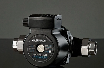 Насос циркул. ЦИРКУЛЬ 25/80 PREMIUM с гайками (Джилекс) (2581)