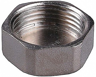 Заглушка 1 1/4" на трубу, гайка ник. GF (80/10) (SFT-0027-000114)