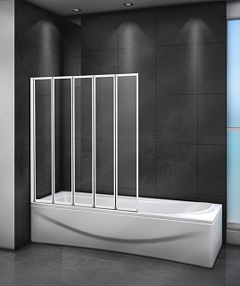 ШТОРКА НА ВАННУ CEZARES RELAX-V-5 120/140-P-Bi-L