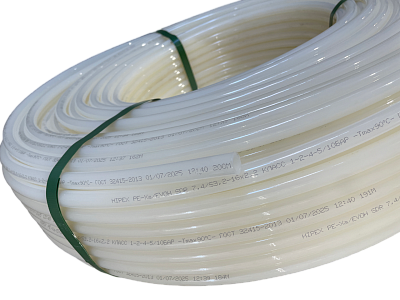 Труба PEX-a 16х2,2мм натуральная   (универсальная)  EVOH 600 бухта (HPWER00005/1)Hipex