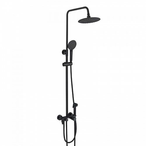Душ.система Haiba HB24814-7 латунь черный с гиг.душем