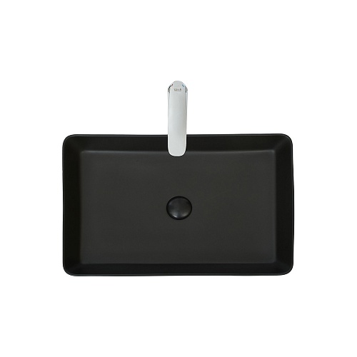 Умывальник WW ELBACH 2174 MB 600х405х110 матовый черный