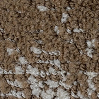 Коврик для ванной "SILVER" 50х80см коричневый переход (02215)