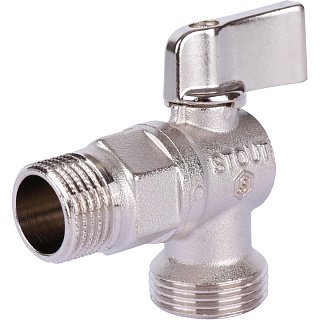 Кран шар. угл. для бытовой техники 1/2"х 3/4" (SVB-0059-001234) STOUT