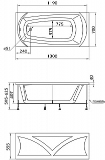  1Marka ELEGANCE 120x70